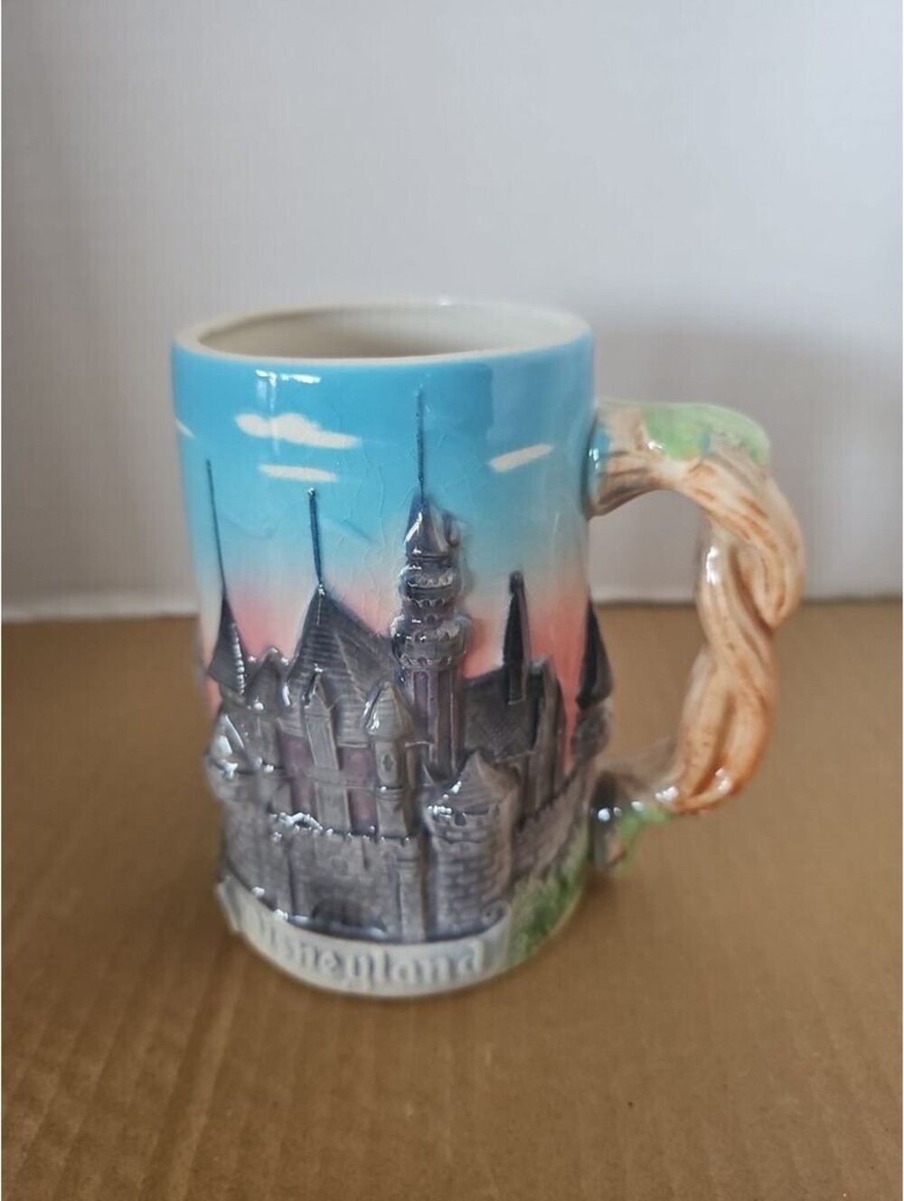 Vintage Disneyland Castle Souvenir Mug